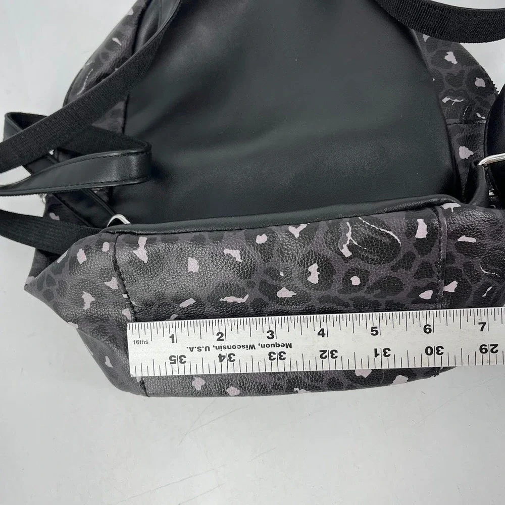 The Rolling Stones Mini Backpack Grey Leopard Print‎ Bravado BKP6088RS-BIHS NEW